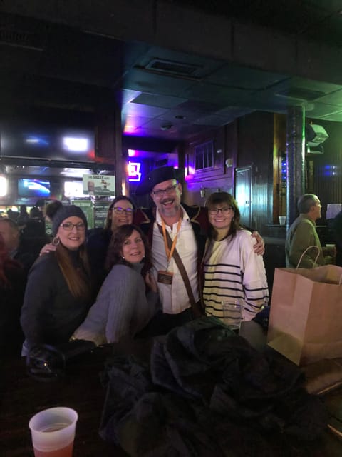 Captain Stoner's Haunted Dive Bar Crawl - Last bar perks: drink specials and a champagne bottle for bachelorette parties