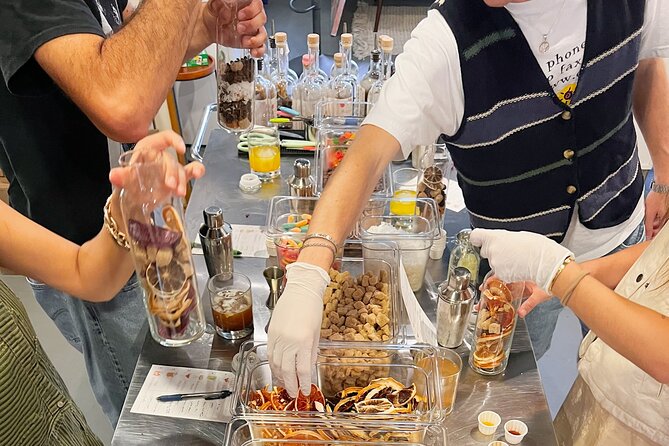 Cocktail Infusion Activity in Starland District - The Workshop Flow: From Flavor Choices to Your Infusion Base