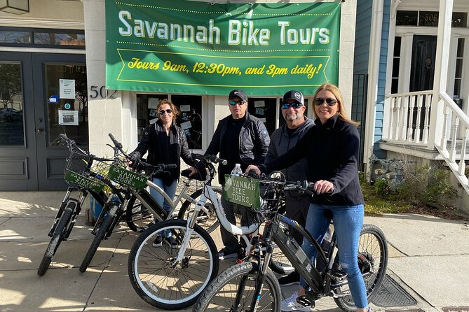 Glide Through Savannah E-Bike Tour - Ride Comfort and Safety on Savannah Streets