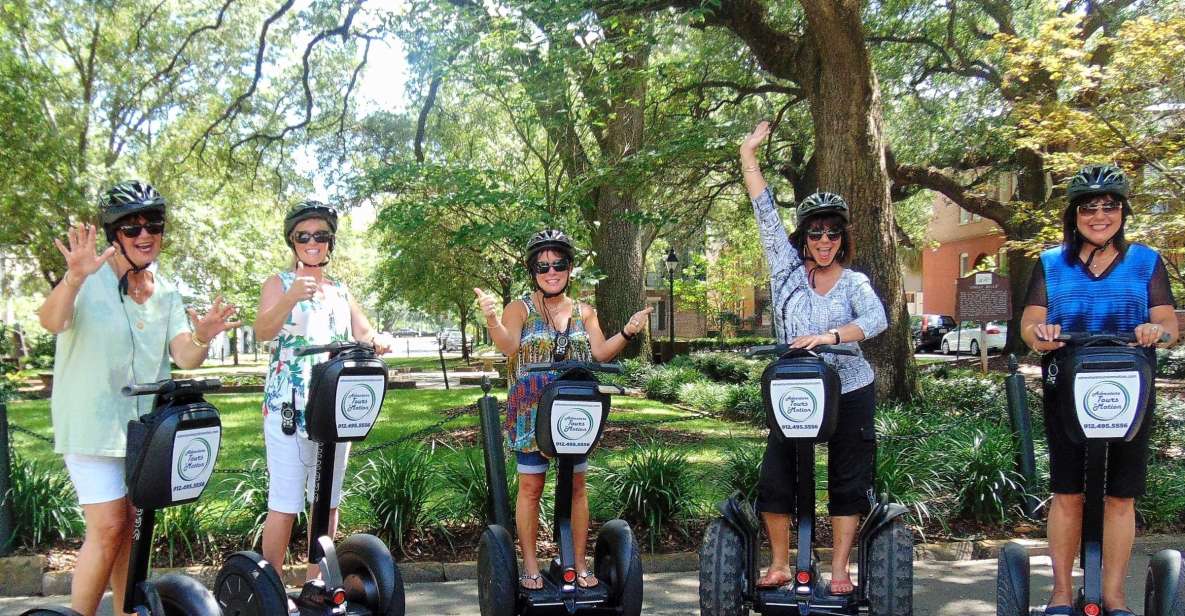 Historic Downtown Savannah: Guided Segway Tour - The Movie-Lover Route: Forrest Gump, Hollywood Secrets, and Filming Locations