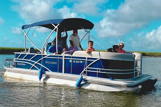 Pontoon Boat Rental Tybee Island - Mobile ticket, booking details, and who can be on the boat