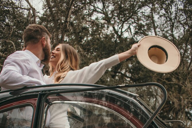 Private Historic Savannah Tour in a Vintage Citroën - Monterey Square and the Mercer Williams House Off Forsyth