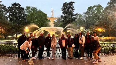Savannah: Ghosts, Asylums, Voodoo, and Horror Walking Tour - Walking the Historic District: Short Stops, Big Atmosphere