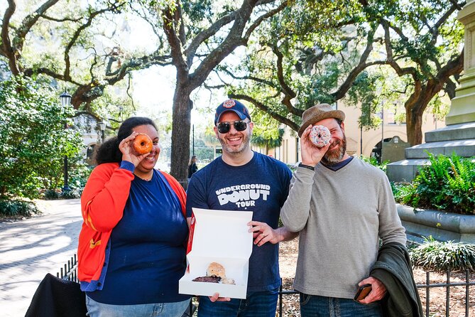 Savannah Historic Downtown Donut & Sweet Treats Adventure - North Historic District: mansions, the Jepson Center, and that city-market-to-river flow