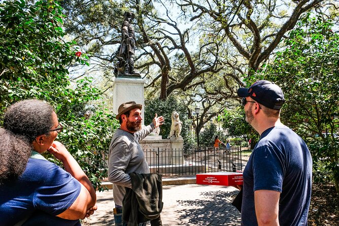 Savannah Historic Downtown Donut & Sweet Treats Adventure - Johnson Square: a small pause with big Savannah manners