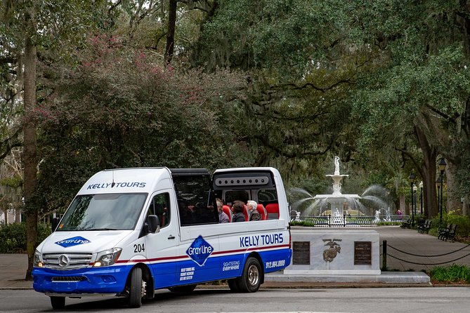 Savannah Open Top Panoramic City Tour with Live Narration - Forsyth Park: Mid-Route Orientation You’ll Use Every Day