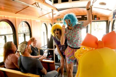 Savannah: "Savannah for Morons" Comedy Trolley Tour - The Moron Twins: Comedy That Works on a Moving Trolley