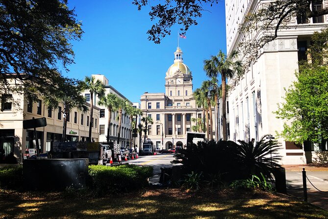 Savannah's Original Dark History Tour - Meet at Oglethorpe’s Bench, end near Mercer House—how the route flows